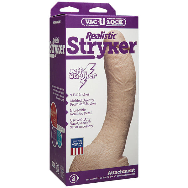 Vaculock Jeff Stryker Realistic Dildo Attachment Uk