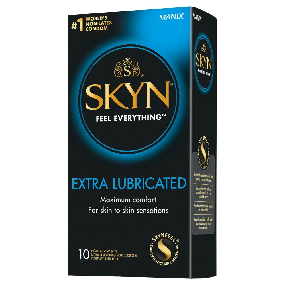 SKYN Latex Free Condoms Extra Lubricated 10 Pack LittleTickle.co.uk