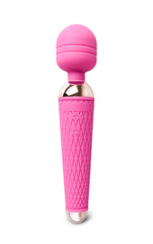 10 Speed Rechargeable Magic Wand Pink