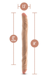 Dr Skin Posable Double Dong 14 Inches