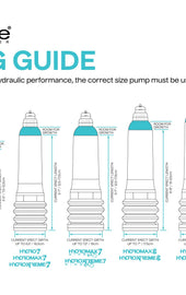 Bathmate HydroXtreme 8 Penis Pump Clear