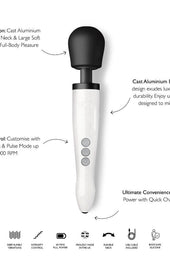 Doxy Die Cast Wand Rechargeable Star Dust