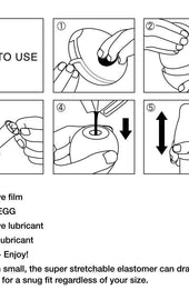 Tenga Lovers Egg Masturbator