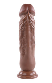 Evolved 7 Inch Realistic Dong Flesh Brown