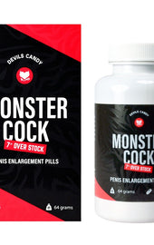 Devils Candy Monster Cock Penis Enlargement Pills (60 Pack)