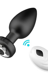 Toosh Remote Controlled Silicone Vibrating Butt Plug