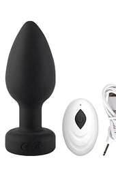 Toosh Remote Controlled Silicone Vibrating Butt Plug