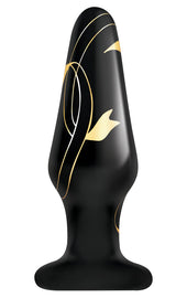 Secret Kisses 4 Inch Glass Butt Plug