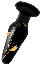 Secret Kisses 4 Inch Glass Butt Plug