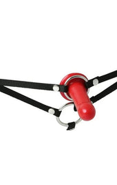 SportSheets Menage A Trois Double Presentation Harness With Dild