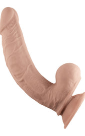 RealCocks Dual Layer Bendable Dildo 9 Inch Vanilla