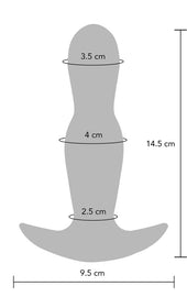 ToyJoy Buttocks The Stout Inflatable and Vibrating Buttplug