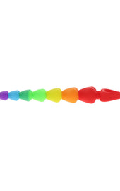 ToyJoy Rainbow Heart Anal Beads