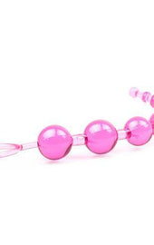 Pink Chain Of 10 Anal Beads