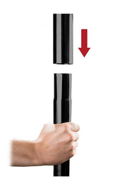 Ouch Black Dance Pole