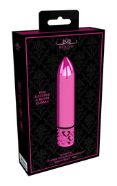 Royal Gems Glamour Rechargeable Bullet Pink