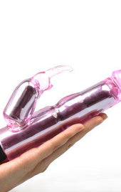 Waves Of Pleasure Crystal Pink Rabbit Vibrator