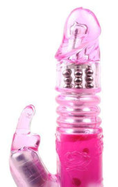 Pink Rabbit Vibrator With Thrusting Motion