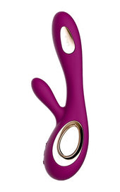 Lelo Soraya Wave Dual Action Vibrator Deep Rose